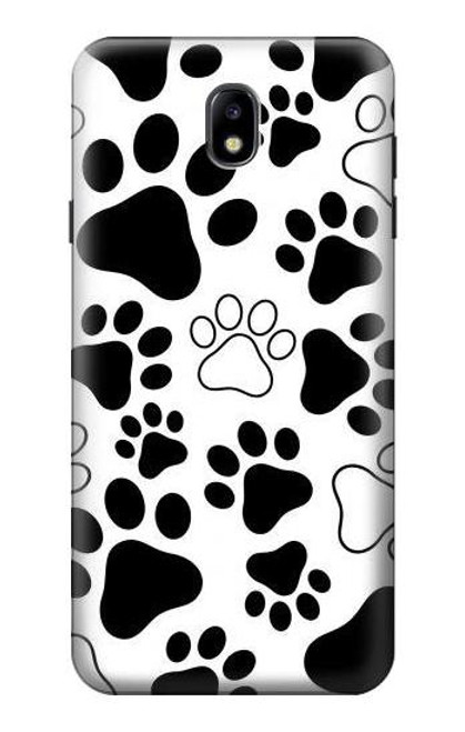 S2904 犬ポウ Dog Paw Prints Samsung Galaxy J7 (2018) バックケース、フリップケース・カバー