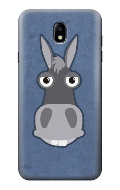 S3271 ロバの漫画 Donkey Cartoon Samsung Galaxy J7 (2018) バックケース、フリップケース・カバー