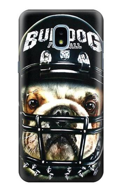 S0098 ブルドッグアメリカンフットボール Bulldog American Football Samsung Galaxy J3 (2018) バックケース、フリップケース・カバー