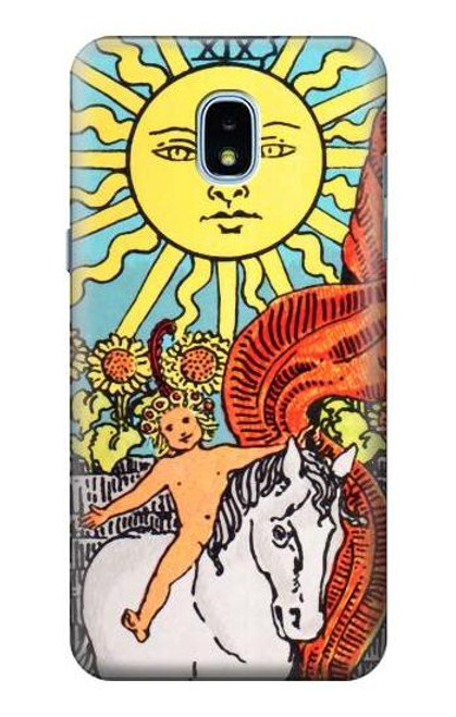 S0565 タロットカード 日 Tarot Sun Samsung Galaxy J3 (2018) バックケース、フリップケース・カバー
