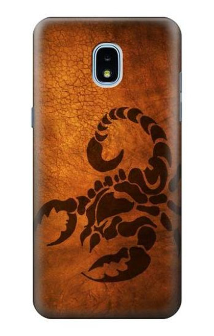 S0683 蠍のタトゥー Scorpion Tattoo Samsung Galaxy J3 (2018) バックケース、フリップケース・カバー