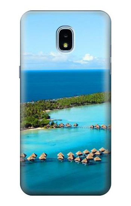 S0844 ボラボラ島 Bora Bora Island Samsung Galaxy J3 (2018) バックケース、フリップケース・カバー