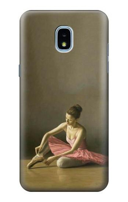 S1241 バレエ Ballet Samsung Galaxy J3 (2018) バックケース、フリップケース・カバー