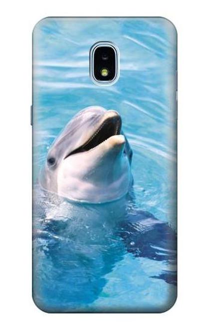 S1291 イルカ Dolphin Samsung Galaxy J3 (2018) バックケース、フリップケース・カバー