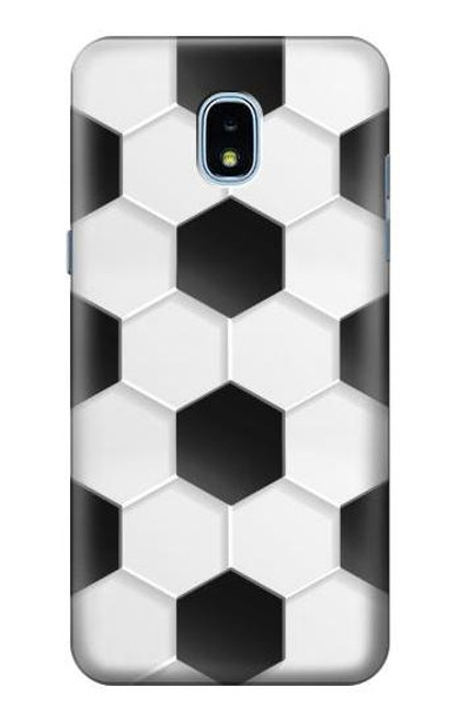 S2061 サッカーのパターン Football Soccer Pattern Samsung Galaxy J3 (2018) バックケース、フリップケース・カバー
