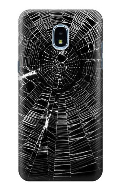 S2224 クモの巣 Spider Web Samsung Galaxy J3 (2018) バックケース、フリップケース・カバー