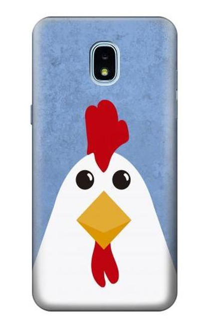 S3254 鶏の漫画 Chicken Cartoon Samsung Galaxy J3 (2018) バックケース、フリップケース・カバー