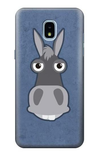 S3271 ロバの漫画 Donkey Cartoon Samsung Galaxy J3 (2018) バックケース、フリップケース・カバー