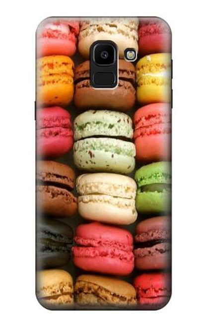 S0080 マカロン Macarons Samsung Galaxy J6 (2018) バックケース、フリップケース・カバー