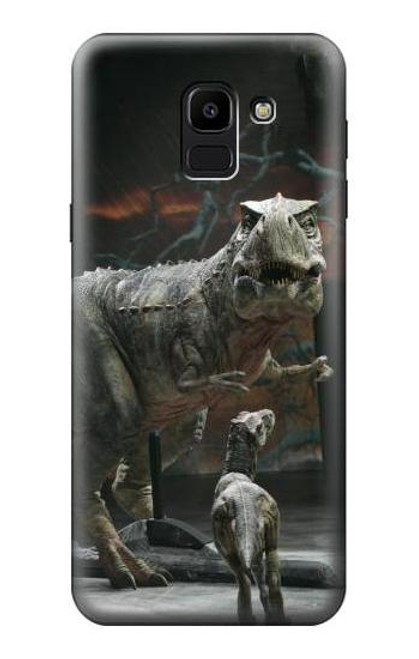 S1288 恐竜Tレックス博物館 Dinosaur T Rex Museum Samsung Galaxy J6 (2018) バックケース、フリップケース・カバー