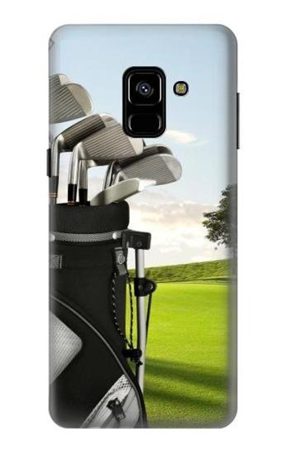 S0067 ゴルフ Golf Samsung Galaxy A8 (2018) バックケース、フリップケース・カバー