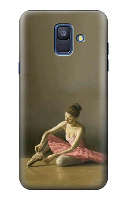 S1241 バレエ Ballet Samsung Galaxy A6 (2018) バックケース、フリップケース・カバー