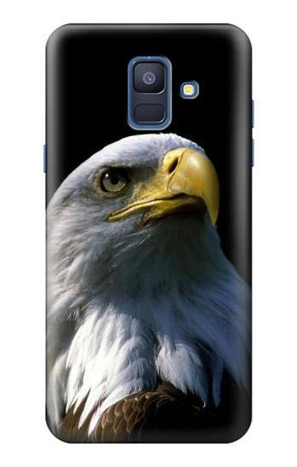 S2046 白頭ワシ Bald Eagle Samsung Galaxy A6 (2018) バックケース、フリップケース・カバー