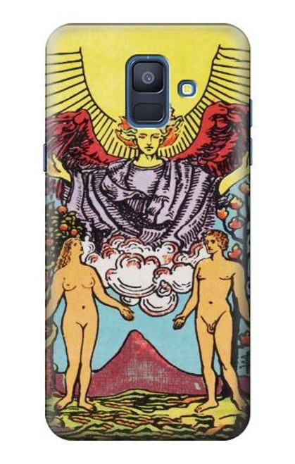 S2763 タロットカード 恋人 Lovers Tarot Card Samsung Galaxy A6 (2018) バックケース、フリップケース・カバー