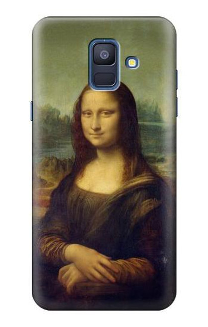 S3038 モナリザダヴィンチ絵画 Mona Lisa Da Vinci Painting Samsung Galaxy A6 (2018) バックケース、フリップケース・カバー