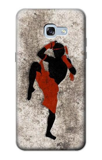 S2634 ムエタイキックボクシング格闘技 Muay Thai Kickboxing Martial Art Samsung Galaxy A5 (2017) バックケース、フリップケース・カバー