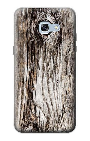 S2844 古い木材樹皮 グラフィック Old Wood Bark Printed Samsung Galaxy A5 (2017) バックケース、フリップケース・カバー