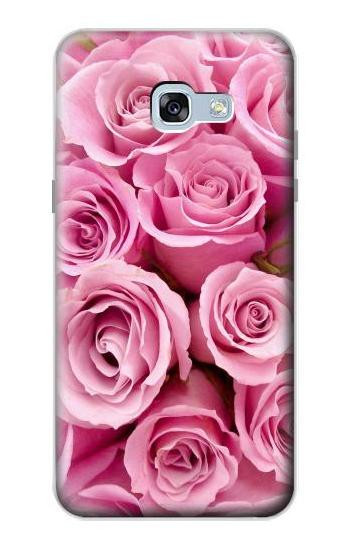 S2943 ピンクローズ Pink Rose Samsung Galaxy A5 (2017) バックケース、フリップケース・カバー