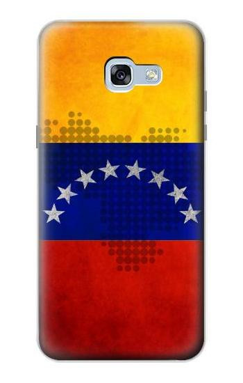S2974 ベネズエラサッカー Venezuela Football Soccer Map Flag Samsung Galaxy A5 (2017) バックケース、フリップケース・カバー