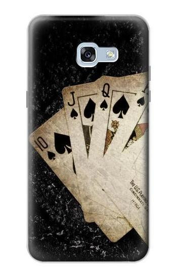 S3231 ヴィンテージロイヤルストレートフラッシュカード Vintage Royal Straight Flush Cards Samsung Galaxy A5 (2017) バックケース、フリップケース・カバー