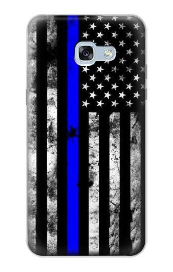 S3244 ブルーラインUSA Thin Blue Line USA Samsung Galaxy A5 (2017) バックケース、フリップケース・カバー