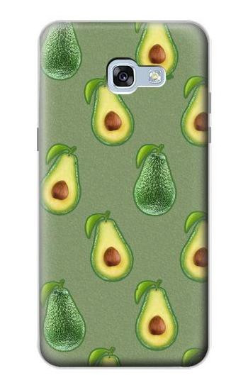 S3285 アボカドパターン Avocado Fruit Pattern Samsung Galaxy A5 (2017) バックケース、フリップケース・カバー