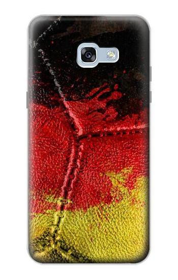 S3303 ドイツの旗ビンテージフットボールのグラフィック Germany Flag Vintage Football Graphic Samsung Galaxy A5 (2017) バックケース、フリップケース・カバー