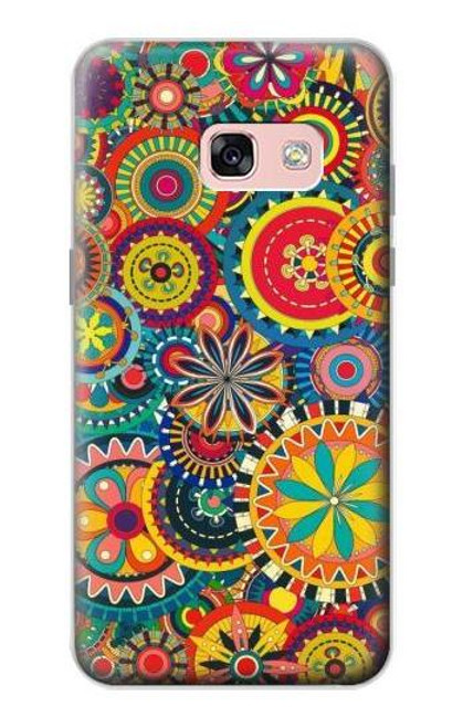 S3272 カラフルなパターン Colorful Pattern Samsung Galaxy A3 (2017) バックケース、フリップケース・カバー