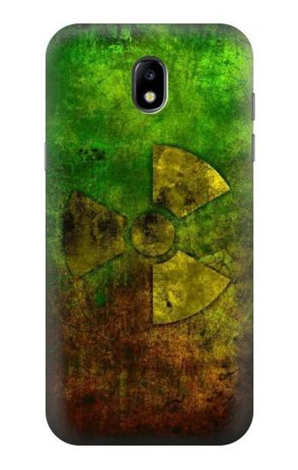 S3202 ハザードシンボル Radioactive Nuclear Hazard Symbol Samsung Galaxy J5 (2017) EU Version バックケース、フリップケース・カバー