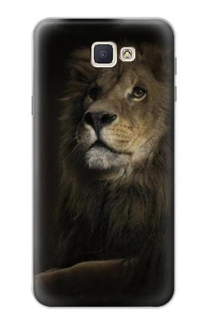 S0472 ライオン Lion Samsung Galaxy J7 Prime (SM-G610F) バックケース、フリップケース・カバー