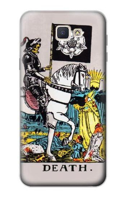 S3008 タロットカード 死神 Tarot Card Death Samsung Galaxy J7 Prime (SM-G610F) バックケース、フリップケース・カバー