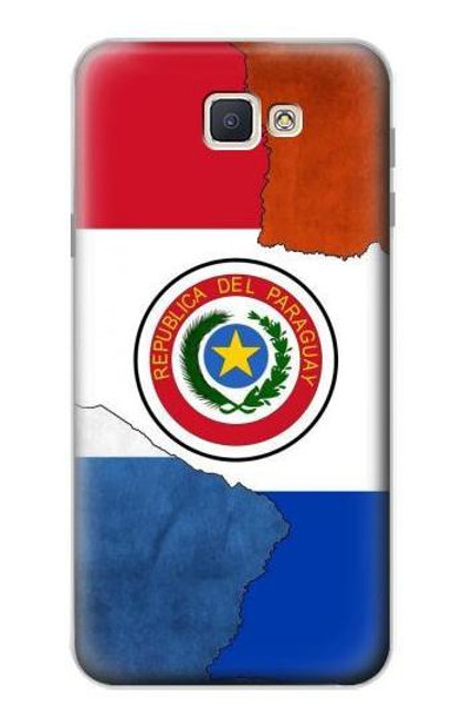 S3017 パラグアイの旗 Paraguay Flag Samsung Galaxy J7 Prime (SM-G610F) バックケース、フリップケース・カバー