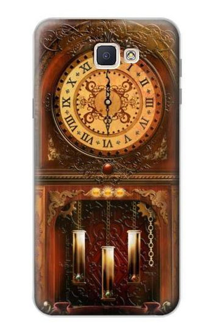 S3174 大きな古時計 Grandfather Clock Samsung Galaxy J7 Prime (SM-G610F) バックケース、フリップケース・カバー