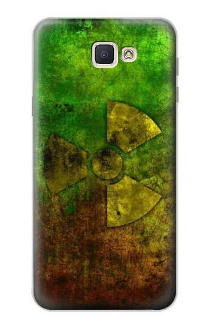 S3202 ハザードシンボル Radioactive Nuclear Hazard Symbol Samsung Galaxy J7 Prime (SM-G610F) バックケース、フリップケース・カバー