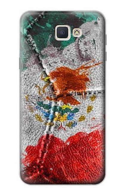 S3314 メキシコの旗Vinatage Foorball Graphic Mexico Flag Vinatage Foorball Graphic Samsung Galaxy J7 Prime (SM-G610F) バックケース、フリップケース・カバー