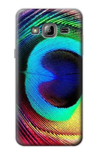 S0511 孔雀 Peacock Samsung Galaxy J3 (2016) バックケース、フリップケース・カバー