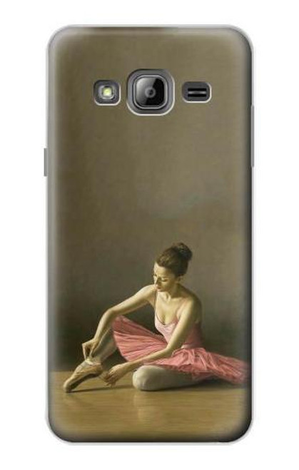 S1241 バレエ Ballet Samsung Galaxy J3 (2016) バックケース、フリップケース・カバー