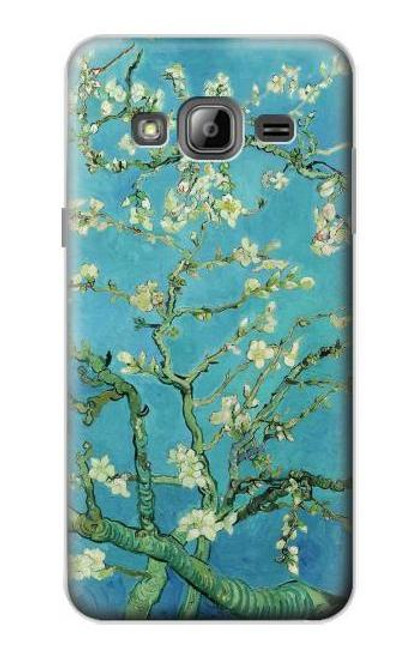 S2692 開花アーモンドの木 フィンセント・ファン・ゴッホ Vincent Van Gogh Almond Blossom Samsung Galaxy J3 (2016) バックケース、フリップケース・カバー