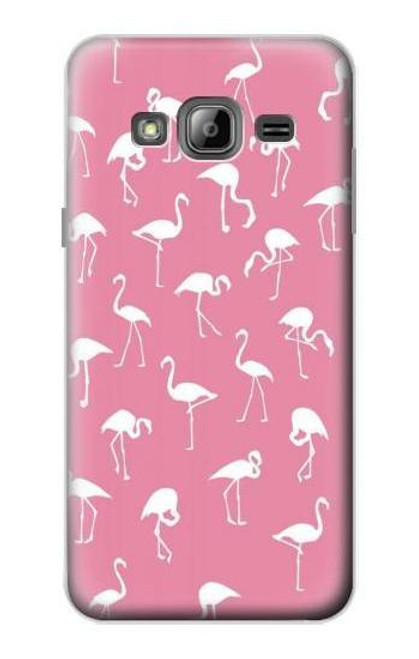 S2858 ピンクフラミンゴ柄 Pink Flamingo Pattern Samsung Galaxy J3 (2016) バックケース、フリップケース・カバー