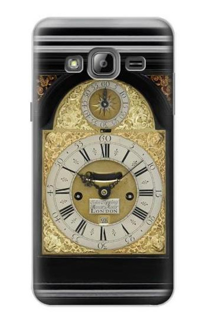 S3144 アンティークブラケット時計 Antique Bracket Clock Samsung Galaxy J3 (2016) バックケース、フリップケース・カバー