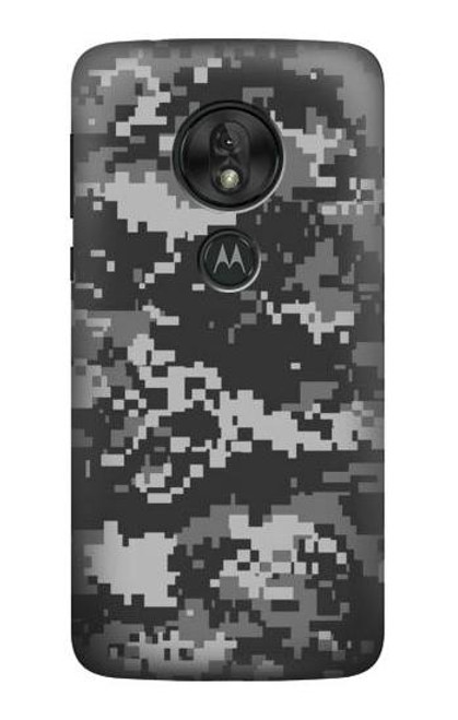 S3293 アーバンブラックカモ迷彩 Urban Black Camo Camouflage Motorola Moto G7 Play バックケース、フリップケース・カバー