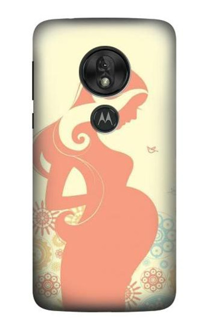 S0815 妊娠の美術 Pregnant Art Motorola Moto G7 Power バックケース、フリップケース・カバー