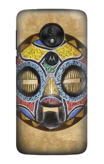 S0965 アフリカ バルバ マスク African Baluba Motorola Moto G7 Power バックケース、フリップケース・カバー