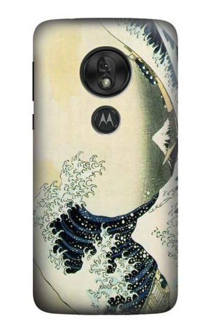 S1040 北斎 神奈川沖浪裏 Katsushika Hokusai The Great Wave of Kanagawa Motorola Moto G7 Power バックケース、フリップケース・カバー