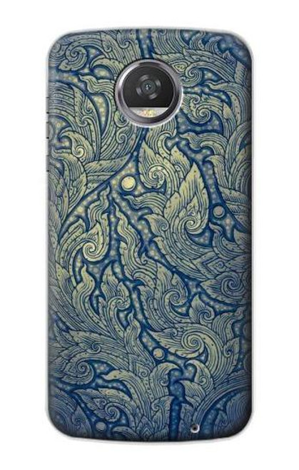 S0568 タイ美術 Thai Art Motorola Moto Z2 Play, Z2 Force バックケース、フリップケース・カバー