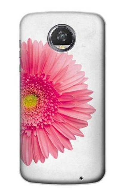 S3044 ヴィンテージピンクガーベラデイジー Vintage Pink Gerbera Daisy Motorola Moto Z2 Play, Z2 Force バックケース、フリップケース・カバー