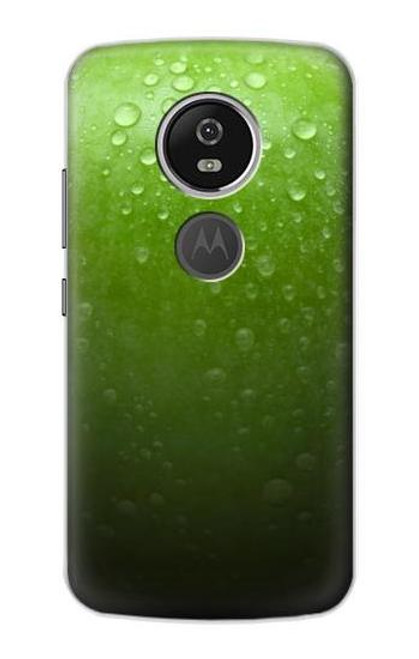 S2475 緑リンゴ Green Apple Texture Seamless Motorola Moto E5 Plus バックケース、フリップケース・カバー