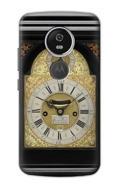 S3144 アンティークブラケット時計 Antique Bracket Clock Motorola Moto E5 Plus バックケース、フリップケース・カバー