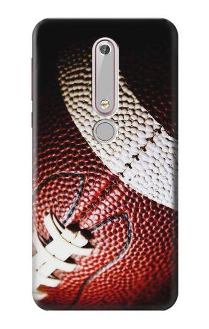 S0062 アメリカンフットボール American Football Nokia 6.1, Nokia 6 2018 バックケース、フリップケース・カバー
