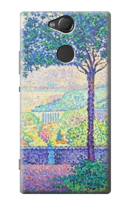 S3349 ポール・シニャック Paul Signac Terrace of Meudon Sony Xperia XA2 バックケース、フリップケース・カバー